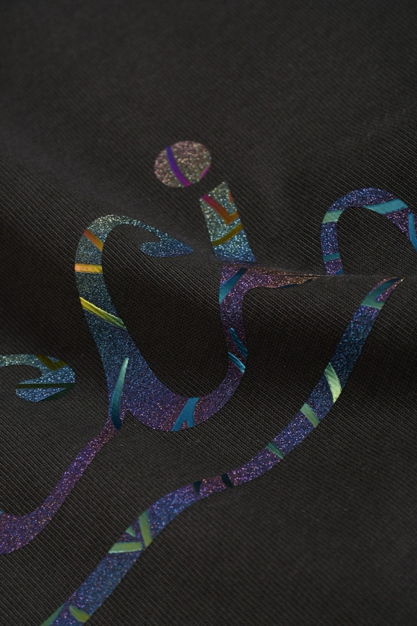 ブランドTシャツ角部分ディテール